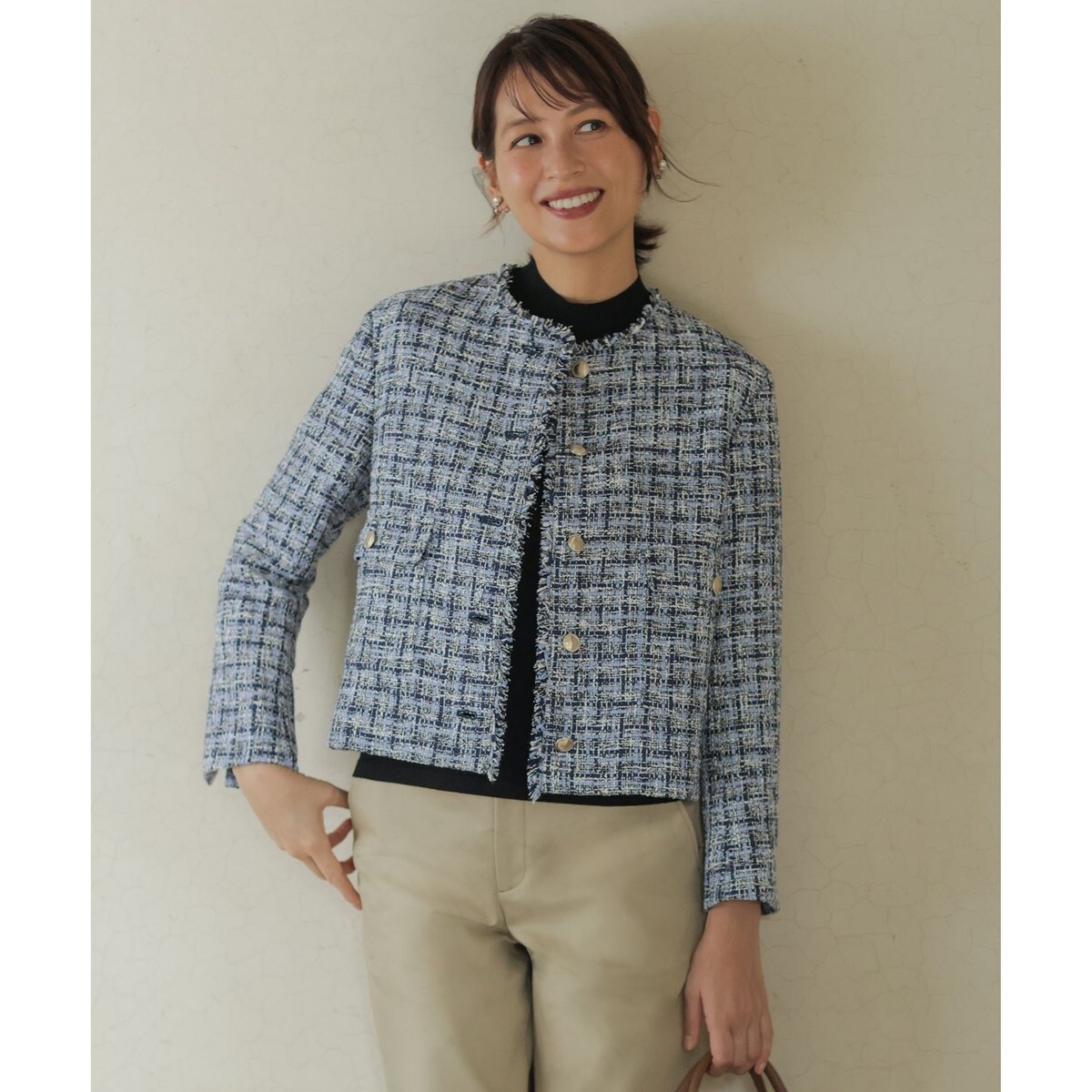 Monotone Tweed ジャケット | イエナ(IENA) | マルイウェブチャネル