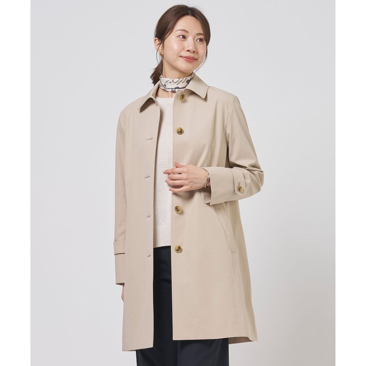 Jプレス（レディス）(J.PRESS LADIES) レディース ステンカラーコート