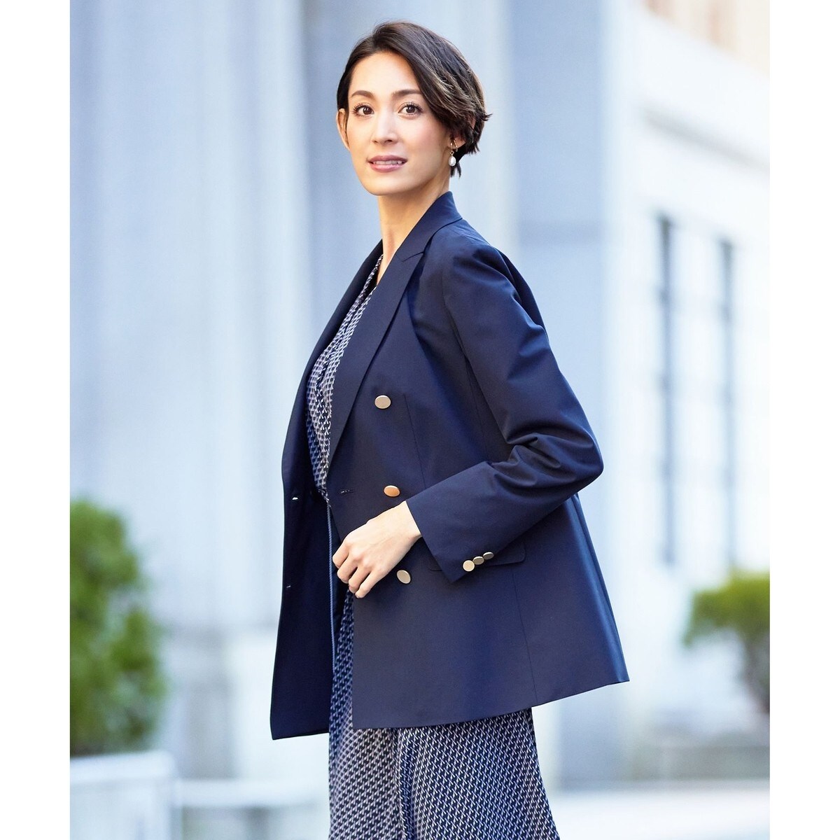 Y's ワイズ　シンサレート　中綿　ダブル　ジャケット　2way Y's ワイズ シンサレート 中綿 ダブル ジャケット 2way Y's ワイズ