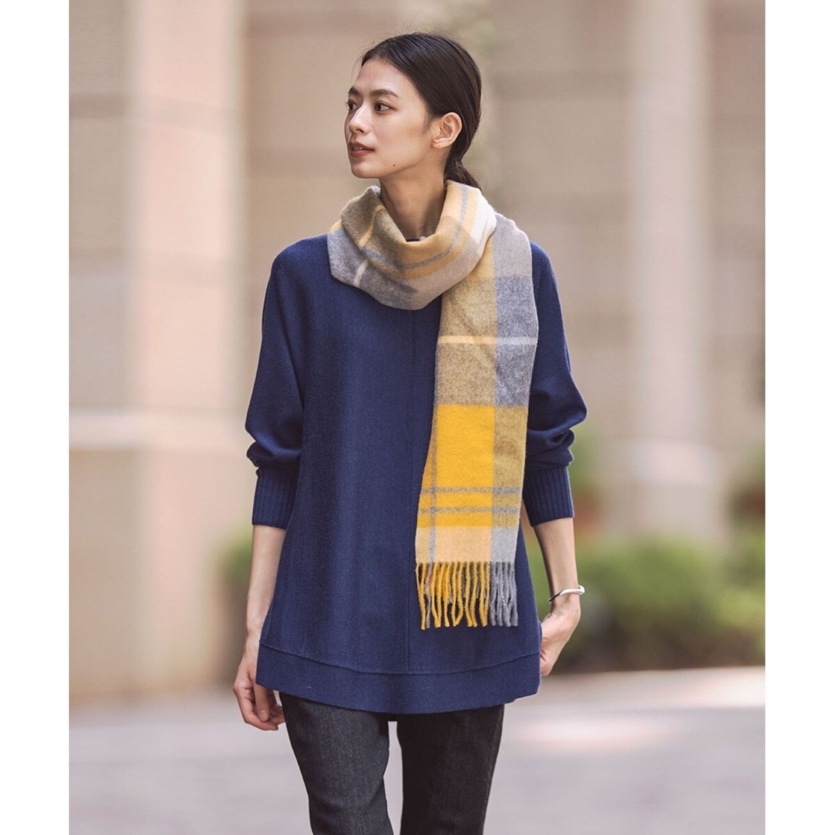 洗える】EASY WOOL チュニック ニット | Jプレス(J.PRESS) | マルイ