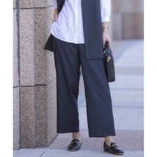 【セットアップ対応・洗える・UVケア・速乾】 OXIJEWELストレッチ セミワイド パンツ