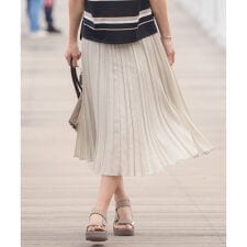 ラミータンブラー プリーツ スカート