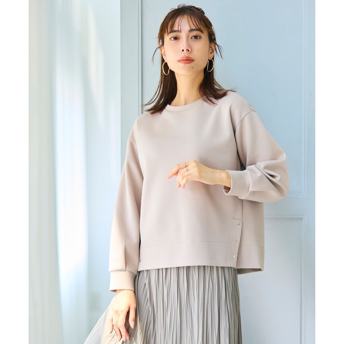 【WEB限定カラーあり】ダンボールニットジャージー カットソー WEB限定カラーあり】ダンボールニットジャージー カットソー / J