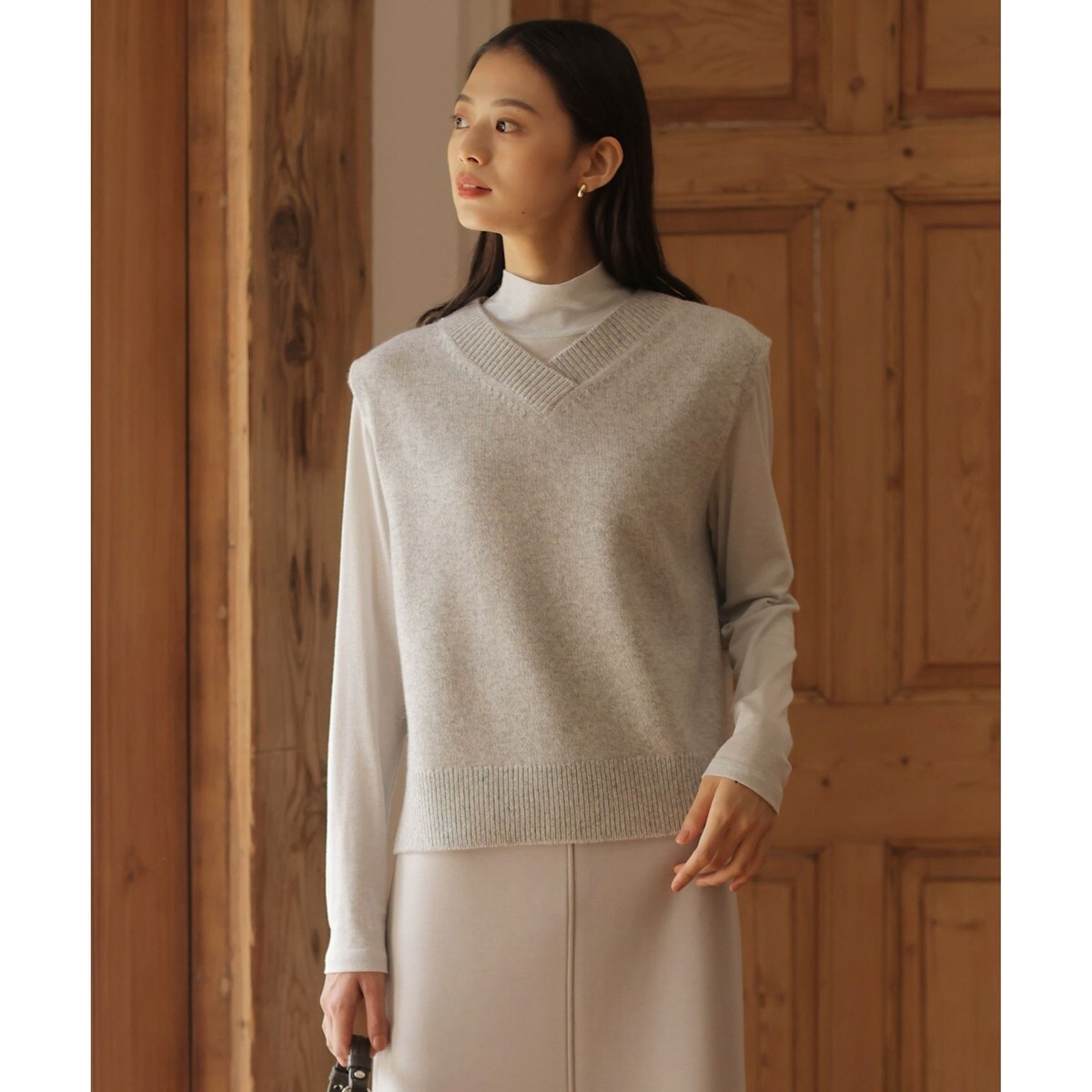 GALLEST / ギャレスト 【接触冷感／セットアップ可】ナローベルテッドジレ【カセット服/オケージョン/通勤】 接触冷感／セットアップ可】ナローベルテッドジレ【カセット服
