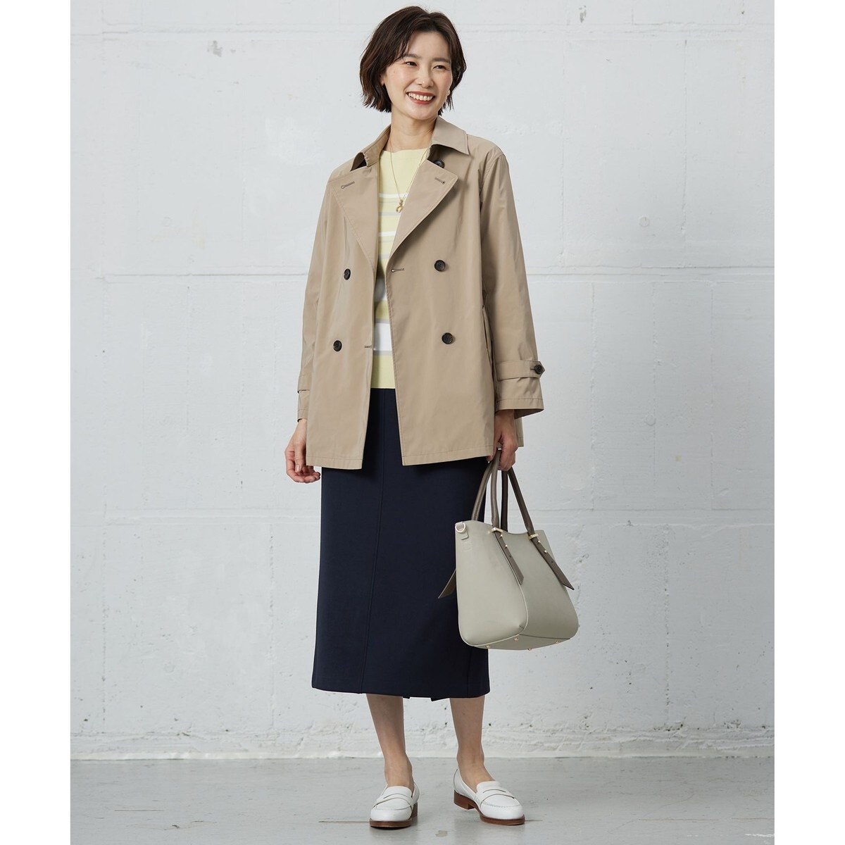 186 新品 ジェイプレス Reポリアーティローザ ダブル トレンチコート 9 186 新品 ジェイプレス Reポリアーティローザ ダブル トレンチコート 9