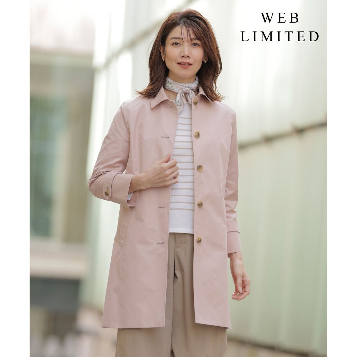 Jプレス（レディス）(J.PRESS LADIES) レディース ステンカラー