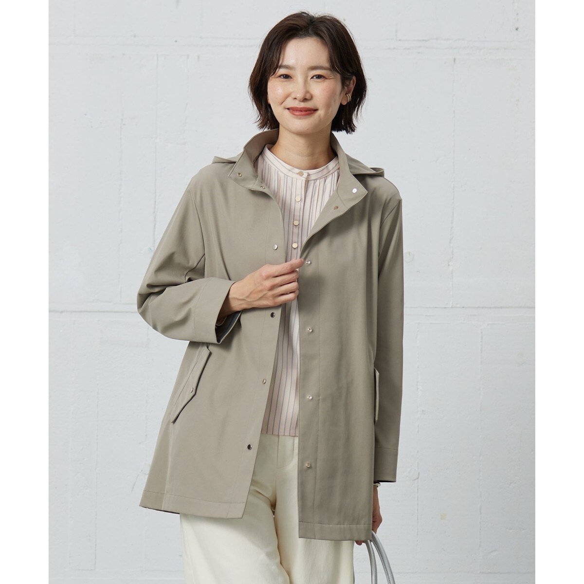 撥水加工/洗える】中綿ベストライナー付き マルチウェイアウター | 23