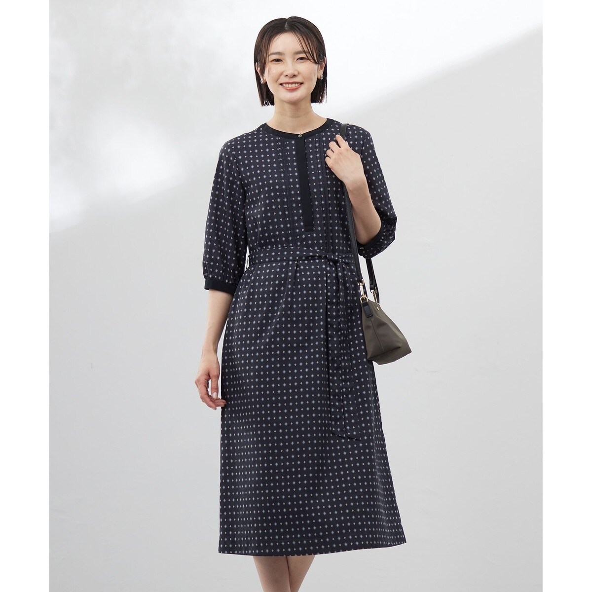 2WAY】ラメフラノ フリル襟ワンピース | 組曲(KUMIKYOKU) | マルイ