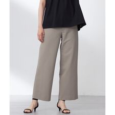 【洗える・吸水速乾】DRYライトサッカー ワイド パンツ