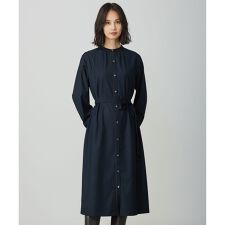 【洗える・UVケア】ギャバストレッチ ワンピース