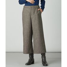 ラメツイード クロップド パンツ