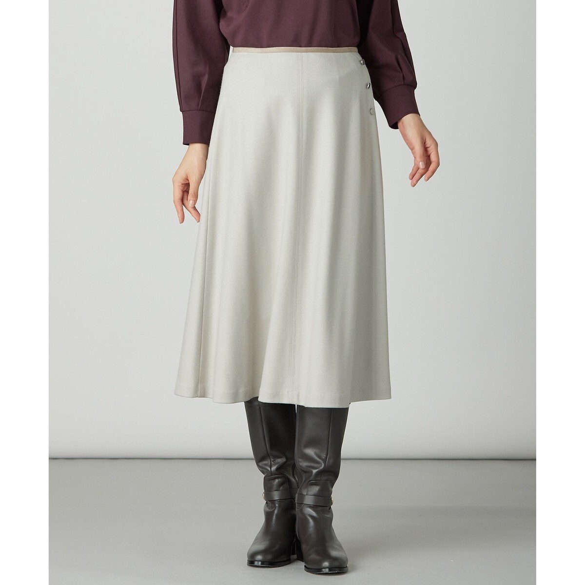 エターミンブロックチェック プリーツスカート | ニューヨーカー