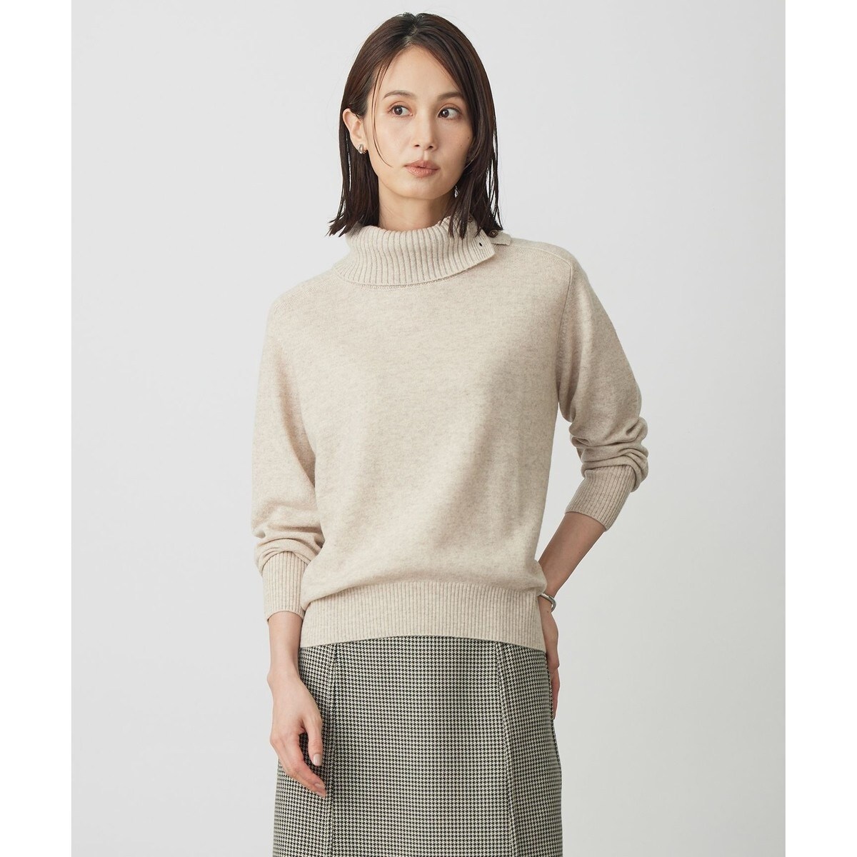 OPEN SESAME CLUB cashmere fleur lace tops | アーバンリサーチ