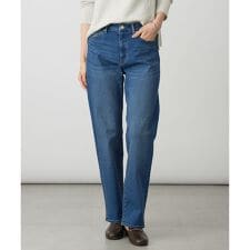 裏起毛ストレッチ デニム パンツ