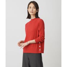 WOOL BLEND AIR ハイネック ニット