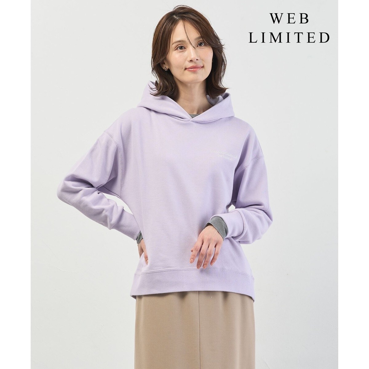 コットンウール ニット パーカー | 23区(23KU) | マルイウェブチャネル