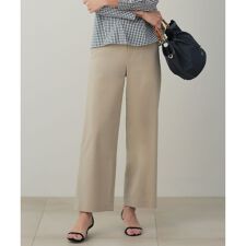 【人気素材・セットアップ対応】セルロースリネンストレッチ セミワイド パンツ