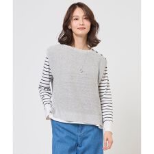 【WEB限定カラーあり・プラスワンアイテムに】LINEN COTTON ニット ベスト