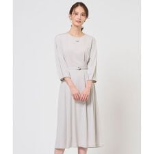 トリアセスムース フレア ワンピース