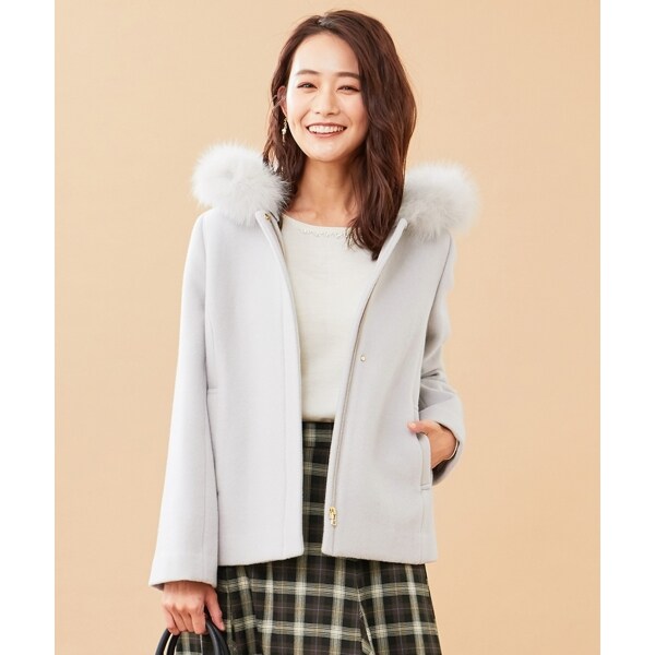 3WAY】スーペリアファインウールモッサ ショート コート