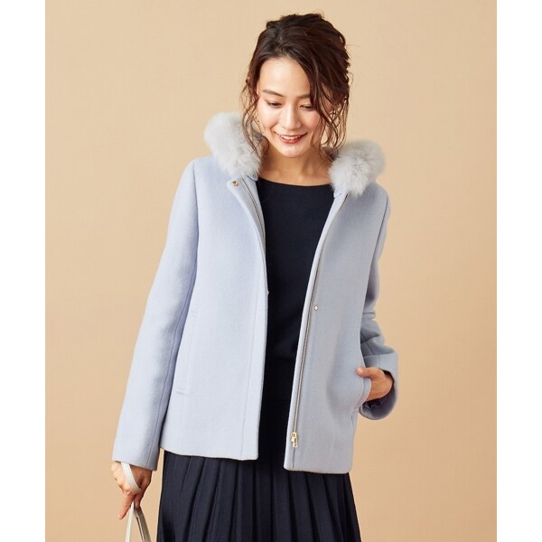 3WAY】スーペリアファインウールモッサ ショート コート