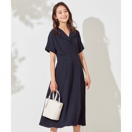 洗える ラップフレアー ワンピース エニィスィス Any Sis Opwpim0484 ファッション通販 マルイウェブチャネル