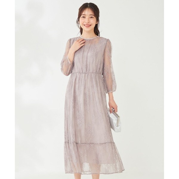 洗える】レースティアード ワンピース | エニィスィス(ANY SIS