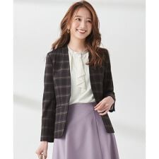 【保温性あり/洗える】サーモ 2WAY ストレッチ ジャケット