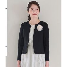 【セットアップ対応】セレモニーダブルクロス ノーカラー ジャケット