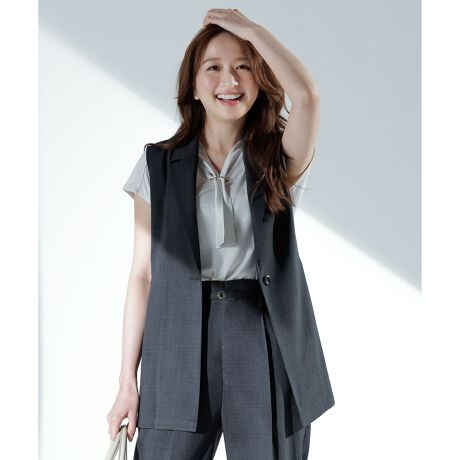 セットアップ可】ドライタッチクール ジレ | エニィスィス(any SiS  