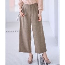 【シリーズ累計7万本突破！】サーモ2WAYストレッチ ワンタック ワイドパンツ