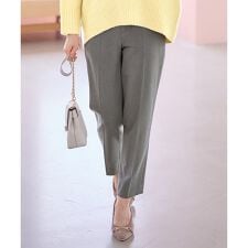 【大人百花掲載 ヨンアさん着用】シリーズ累計7万本突破！サーモ2WAYストレッチ テーパードパンツ