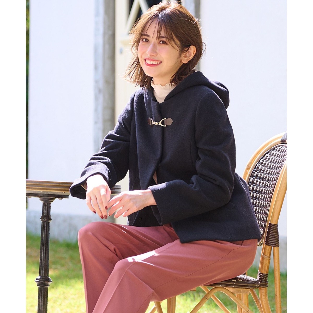 美人百花11月号掲載】2WAYスーペリアファインウールモッサ