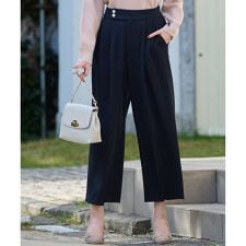 【洗える】カルゼワイド パンツ