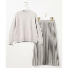 【大人百花掲載 ヨンアさん着用】2SET パウダータッチ ツインセット