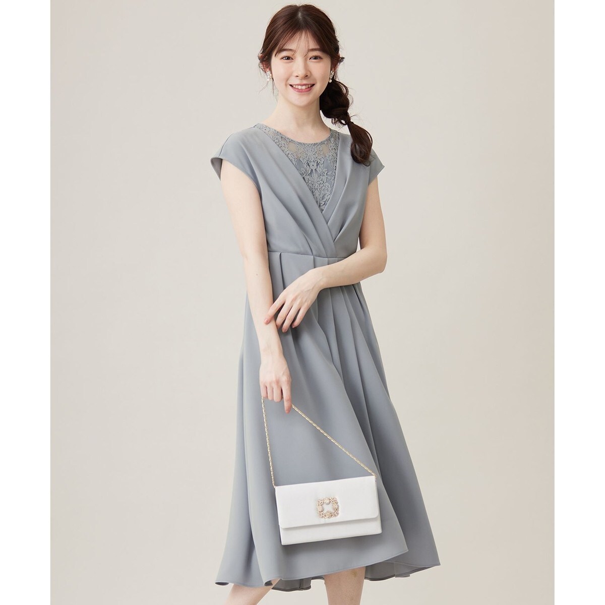 エニスィス Lily Calinレーストップス×マーメイドドレスセット 楽天市場】【Lily Calin】レーストップス×マーメイド ドレス