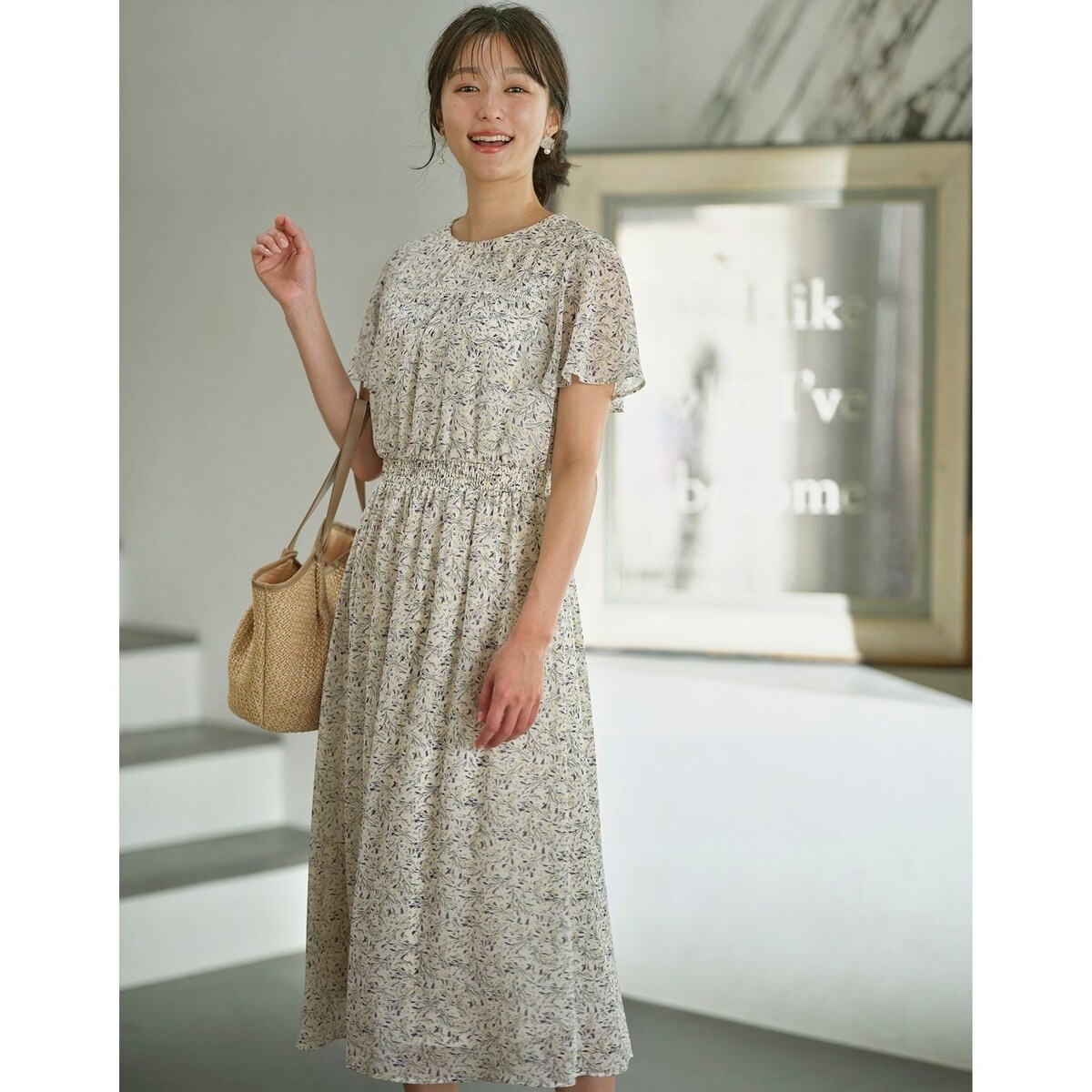 完売anysisオリジナル花柄ワンピース2(M) 完売anysisオリジナル花柄ワンピース2(M)