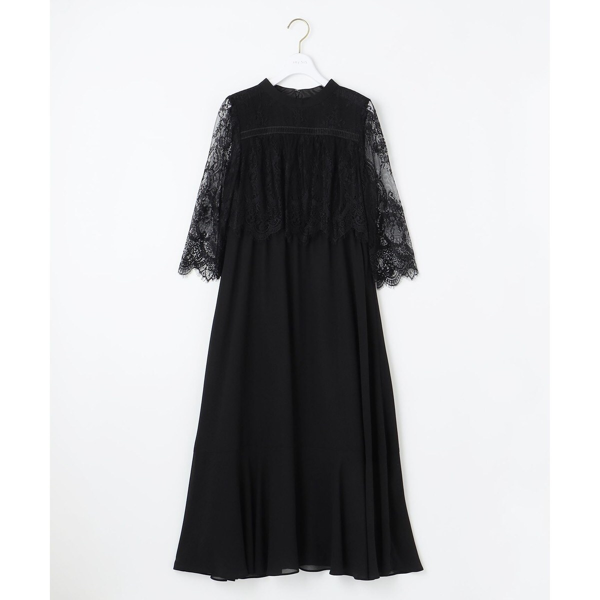 洗える】レーシーケープ ドレス / any SiS | ファッション通販