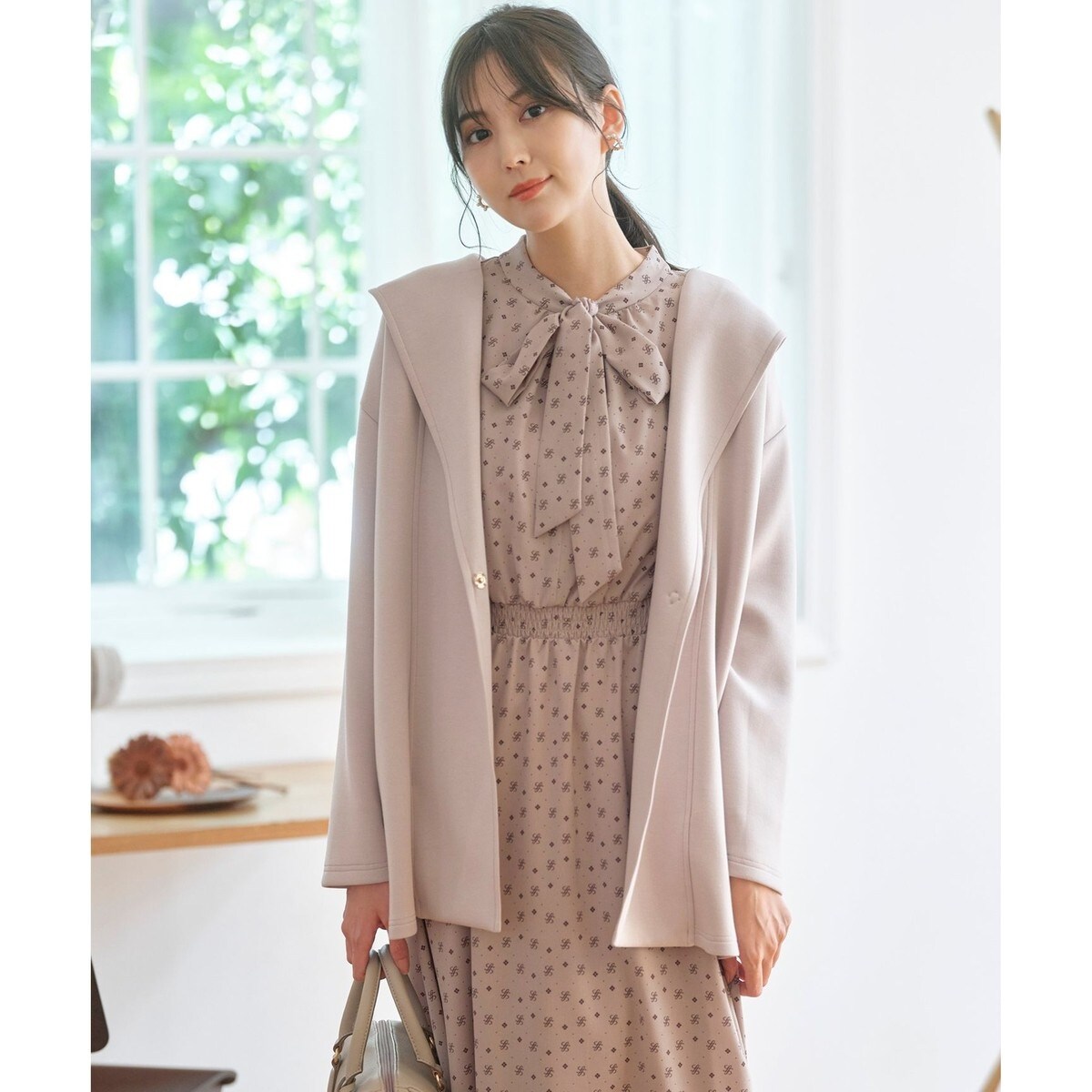 【春名亜美さんコラボアイテム】アシンメトリージレ×ワイドパンツセットアップ アシンメトリージレ✕ワイドパンツセットアップ// 春名亜美さん