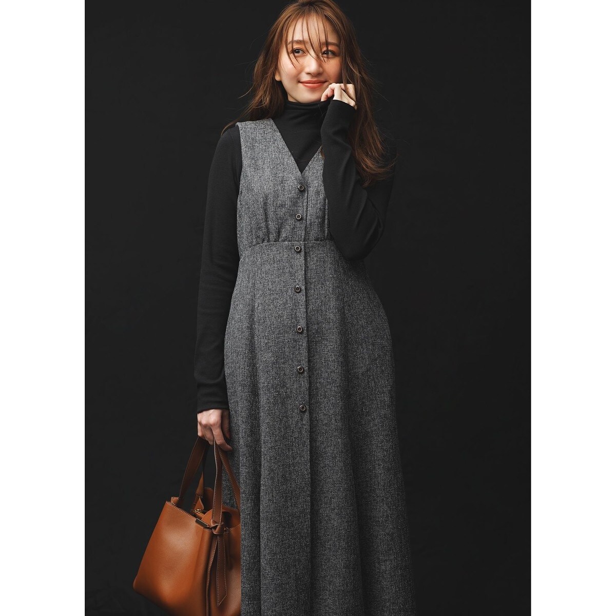 エニィスィス　新品　【WEB・一部店舗限定】ティアード ワンピース WEB・一部店舗限定】ティアード ワンピース | エニィスィス(any
