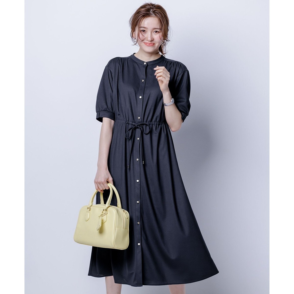 新品未使用⭐︎カナパジャージーワンピース⭐︎ネイビー⭐︎Mサイズ セール】【洗える】カナパジャージー ワンピース（ワンピース