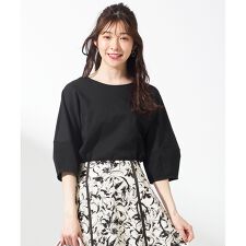 【撥水・汗ジミ防止・UVケア・洗える】スーピマスムース クロップド Tシャツ | エニィスィス(any SiS)