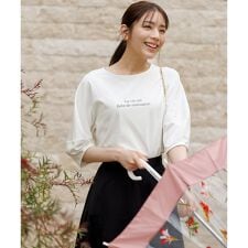 【撥水・汗ジミ防止・UVケア・洗える】スーピマスムース クロップド Tシャツ | エニィスィス(any SiS)