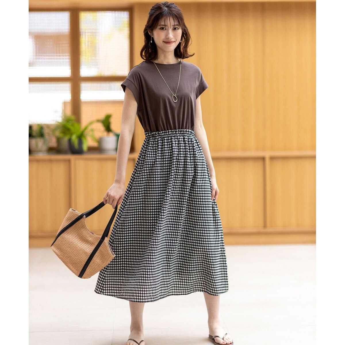 【新品タグ付き】any SiS エニィスィス フロントタック ワンピース 楽天市場】【SALE／30%OFF】【洗える】フロントタック