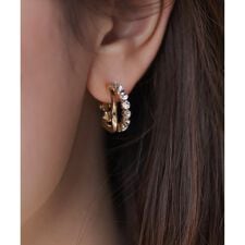 2連フープ イヤリング