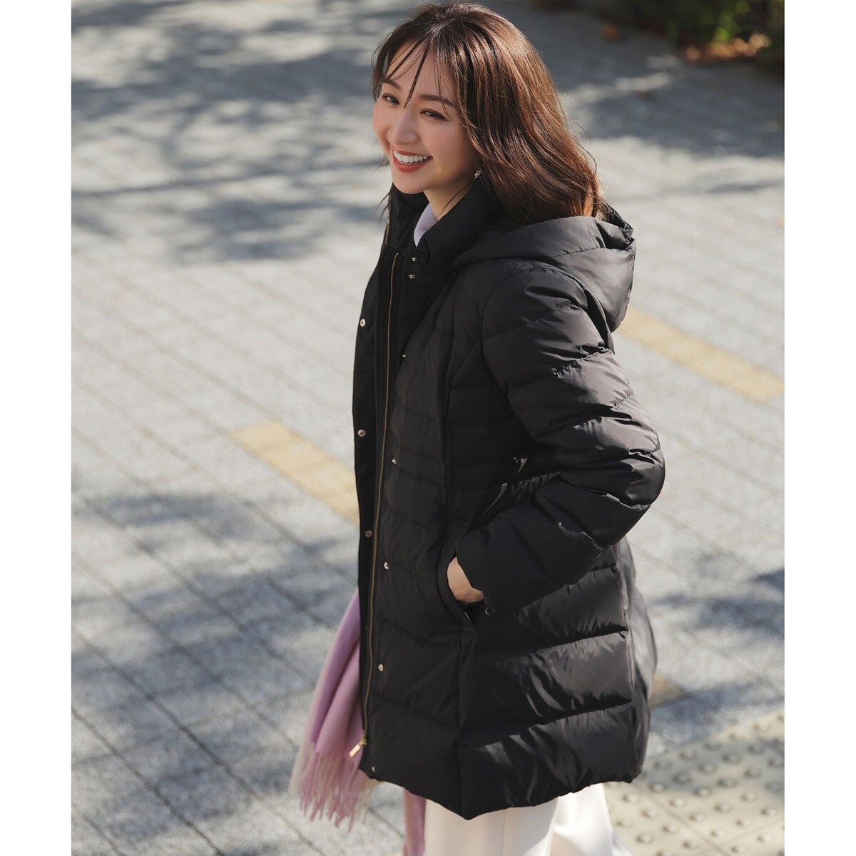 新品anySiSダウンコート ANY SIS ダウンコート ダウンジャケット 「撥水・洗える」美