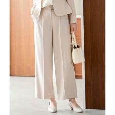 【セットアップ対応】セレモニーダブルクロス ワイドパンツ