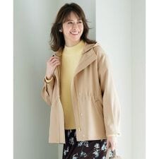 【2WAY】エレカジストレッチ フーデットハーフ アウター