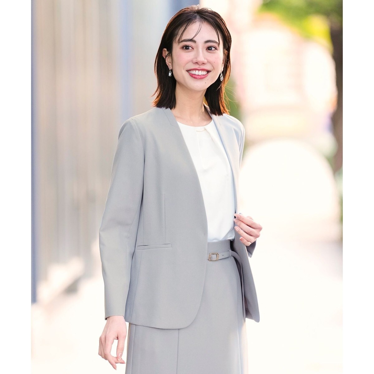 エニィスィス(ANY SIS) レディース ノーカラージャケット の一覧