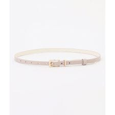 スクエアバックルナロー ベルト